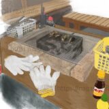 長崎の牡蠣小屋②